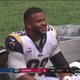 Image for article titled Devonta Freeman Ejected For Punching Aaron Donald After Donald Hoisted Him Up Like A Child